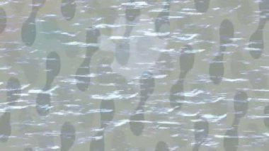 Benzersiz video giriş tasarımı projeleri için detaylı yüzey kalıbı film animasyon stili grafik girişi