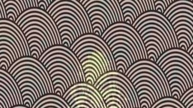 Lüks hareket projeleri için soyut tasarım stili animasyonu olan üst düzey dijital doku