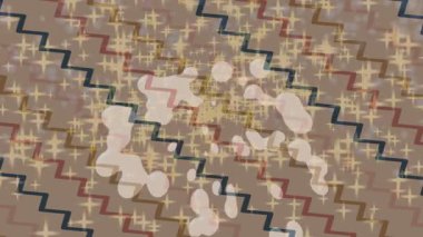 Benzersiz video giriş tasarımı projeleri için detaylı yüzey kalıbı film animasyon stili grafik girişi