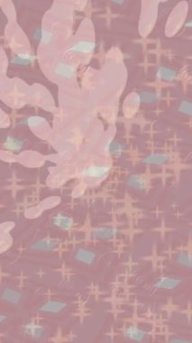 Dijital doku yüzey tasarım biçimi ile modern video animasyonu için gelişmiş hareket grafikleri