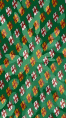 Benzersiz video giriş tasarımı projeleri için detaylı yüzey kalıbı film animasyon stili grafik girişi