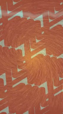 Estetik doku arkaplan tasarımı renkli hareket grafikleri ile moda film giriş profosyoneli