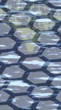 Benzersiz dijital hareket grafiklerine sahip yaratıcı sinematik projeler için yumuşak animasyon yüzeyi