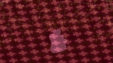 Dijital doku yüzey tasarım biçimi ile modern video animasyonu için gelişmiş hareket grafikleri