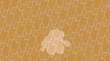 Dijital doku yüzey tasarım biçimi ile modern video animasyonu için gelişmiş hareket grafikleri