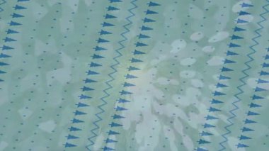 Dijital doku yüzey tasarım biçimi ile modern video animasyonu için gelişmiş hareket grafikleri