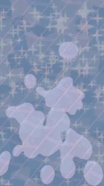 Soyut hareket desenli fütüristik video üretimi için dinamik dijital arkaplan