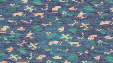 Modern medya üretimi için fütüristik dijital soyut doku sinematik tarz hareketli grafik ögesi