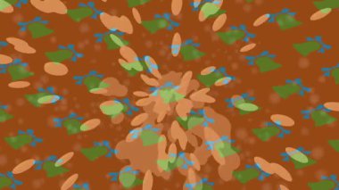 Profesyonel video projeleri sanat tarzı için organik hareketli arkaplan tasarımı