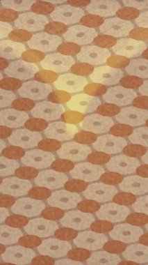 Soyut hareket desenli fütüristik video üretimi için dinamik dijital arkaplan