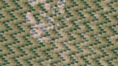 Benzersiz video giriş tasarımı projeleri için detaylı yüzey kalıbı film animasyon stili grafik girişi