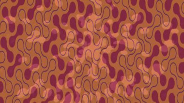 Lüks hareket projeleri için soyut tasarım stili animasyonu olan üst düzey dijital doku