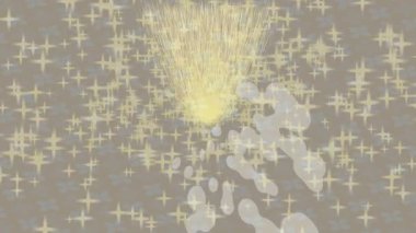 Lüks hareket projeleri için soyut tasarım stili animasyonu olan üst düzey dijital doku