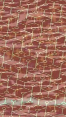 Modern medya üretimi için fütüristik dijital soyut doku sinematik tarz hareketli grafik ögesi