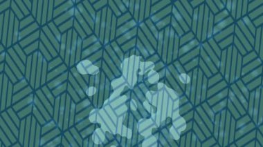 Benzersiz dijital hareket grafiklerine sahip yaratıcı sinematik projeler için yumuşak animasyon yüzeyi