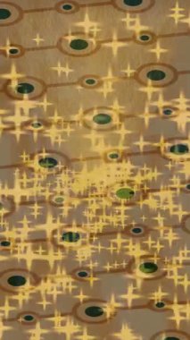 Benzersiz dijital animasyon tarzı grafikleri olan yaratıcı ortam tasarımı için yenilikçi hareket dokusu