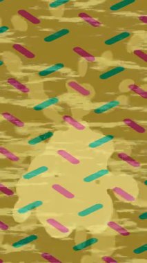 Benzersiz hareket grafikleri tasarım sanatına sahip yaratıcı film üretimi için özet bir arkaplan