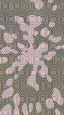 Soyut hareket desenli fütüristik video üretimi için dinamik dijital arkaplan