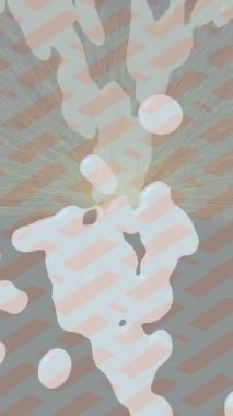 Benzersiz hareket dokusu tasarım sanatı ile profesyonel video düzenleme için modern soyut grafikler