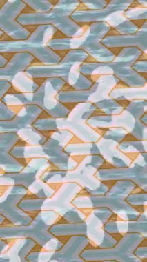 Soyut hareket desenli fütüristik video üretimi için dinamik dijital arkaplan