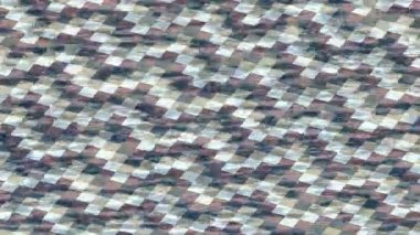 Soyut hareket desenli fütüristik video üretimi için dinamik dijital arkaplan