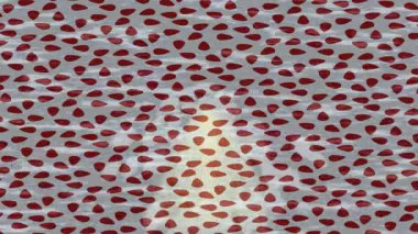 Benzersiz dijital animasyon tarzı grafikleri olan yaratıcı ortam tasarımı için yenilikçi hareket dokusu