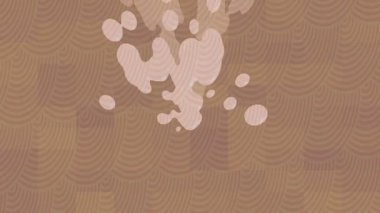 Estetik doku arkaplan tasarımı renkli hareket grafikleri ile moda film giriş profosyoneli