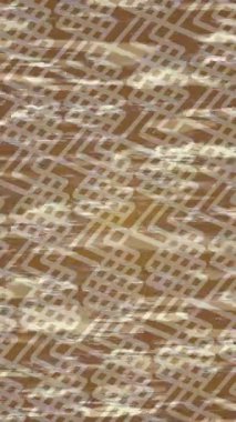 Benzersiz dijital animasyon tarzı grafikleri olan yaratıcı ortam tasarımı için yenilikçi hareket dokusu