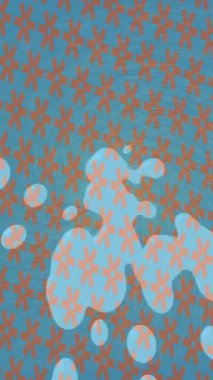 Benzersiz video giriş tasarımı projeleri için detaylı yüzey kalıbı film animasyon stili grafik girişi