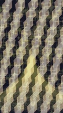 Soyut hareket desenli fütüristik video üretimi için dinamik dijital arkaplan