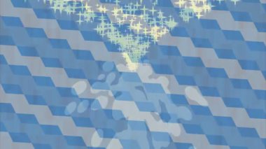 Yaratıcı video düzenleme film arkaplan tasarımı için minimalist organik hareket grafikleri