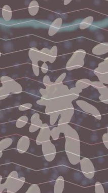 Soyut hareket desenli fütüristik video üretimi için dinamik dijital arkaplan