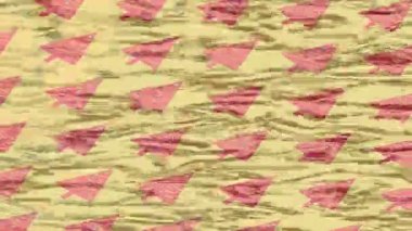 Organik desenli yüzey giriş stili video film sanatı ile soyut arkaplan tasarımı