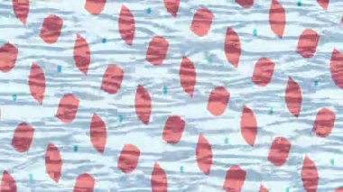 Benzersiz video giriş tasarımı projeleri için detaylı yüzey kalıbı film animasyon stili grafik girişi