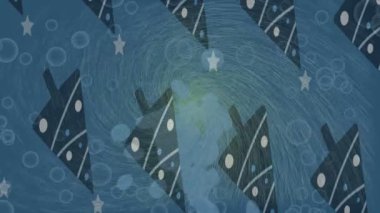 Estetik doku arkaplan tasarımı renkli hareket grafikleri ile moda film giriş profosyoneli