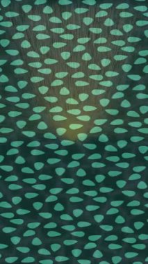 Organik desenli yüzey giriş stili video film sanatı ile soyut arkaplan tasarımı