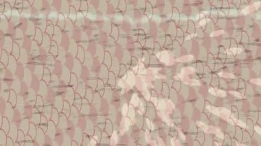 Benzersiz video giriş tasarımı projeleri için detaylı yüzey kalıbı film animasyon stili grafik girişi