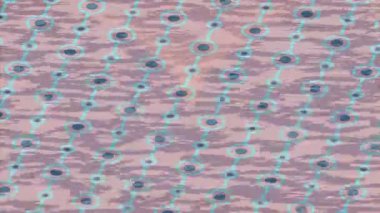 Soyut hareket desenli fütüristik video üretimi için dinamik dijital arkaplan