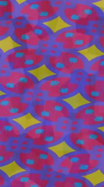 Benzersiz video giriş tasarımı projeleri için detaylı yüzey kalıbı film animasyon stili grafik girişi