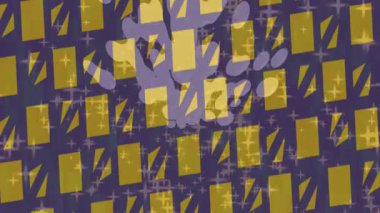 Benzersiz video giriş tasarımı projeleri için detaylı yüzey kalıbı film animasyon stili grafik girişi