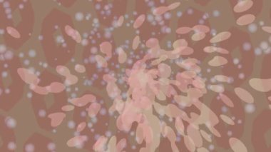 Dijital doku yüzey tasarım biçimi ile modern video animasyonu için gelişmiş hareket grafikleri