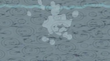 Yaratıcı video düzenleme film tasarımı için benzersiz hareket grafikleri biçimi giriş hareketi video pro