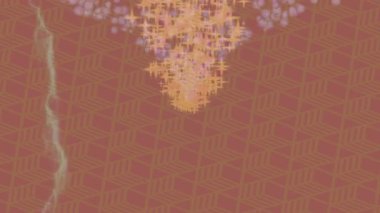 Profesyonel video projeleri sanat tarzı için organik hareketli arkaplan tasarımı