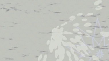 Organik desenli yüzey giriş stili video film sanatı ile soyut arkaplan tasarımı