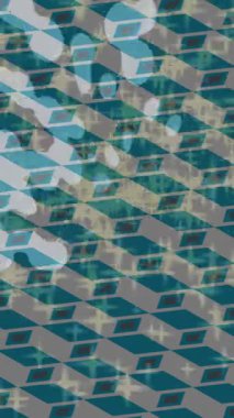 Lüks hareket projeleri için soyut tasarım stili animasyonu olan üst düzey dijital doku