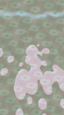 Benzersiz video giriş tasarımı projeleri için detaylı yüzey kalıbı film animasyon stili grafik girişi