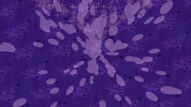 Organik desenli yüzey giriş stili video film sanatı ile soyut arkaplan tasarımı