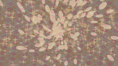 Lüks hareket projeleri için soyut tasarım stili animasyonu olan üst düzey dijital doku