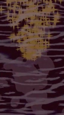 Dijital doku yüzey tasarım biçimi ile modern video animasyonu için gelişmiş hareket grafikleri