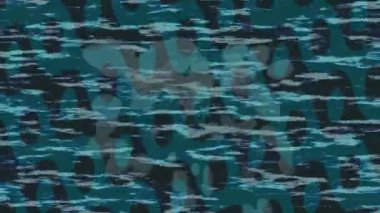 Soyut hareket desenli fütüristik video üretimi için dinamik dijital arkaplan